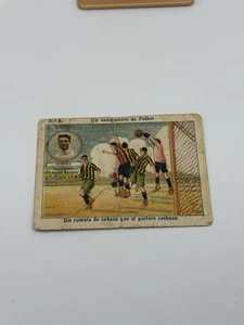 #8 Ricardo Zamora Spanish Goalkeeper Trading Card Soccer circa 1920 RARE 0721 - Picture 1 of 2
