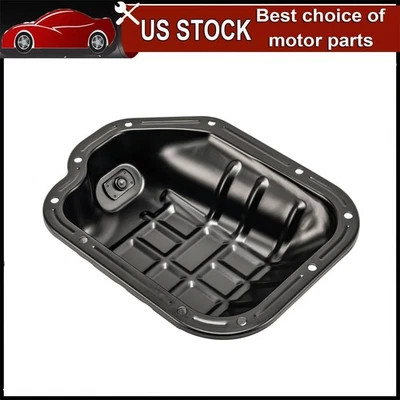 Para Nissan Máxima 2008-2018 V6 3,5 L 111109N00B 264534 cárter de aceite del motor inferior de acero Foto 1 de 4