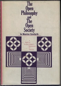 CORNFORTH Open Philosophy and the Open Society. A Reply to Dr. Karl Popper 1968 - Imagen 1 de 1