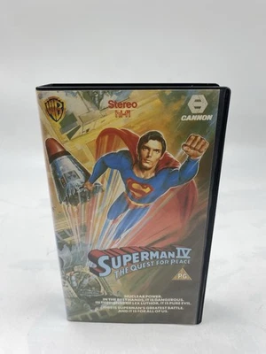 Superman IV 4 The Quest For Peace VHS PAL Foto 1 de 4