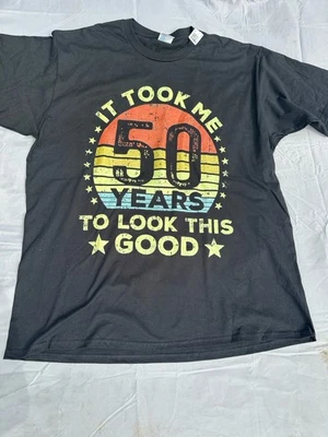 Fifty 50th Birthday T-Shirt Men Size XL - Image 1 of 4