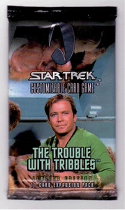 Star Trek CCG Sealed Packets of Trouble With Tribbles 1st Edition Series 11Cards - Picture 1 of 1