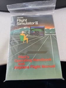 Flight Simulator II (Commodore 64, 1983) VTG Game in Box Complete - Picture 1 of 6