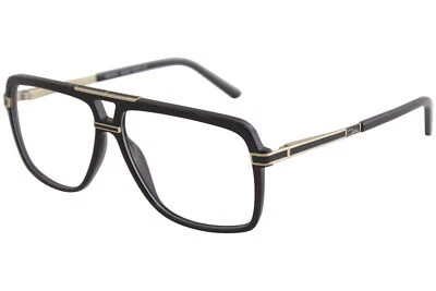 Anteojos para hombre Cazal 6018 001 negro/dorado borde completo marco óptico de titanio 58 mm Foto 1 de 4