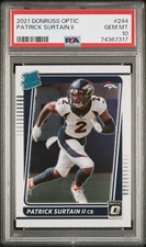 2021 Optic Patrick Surtain II Rated Rookie Card PSA 10 !!!!