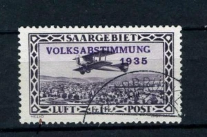 Saargebiet 197 PF VI, Plattenfehler VI tadellos gestempelt #e289 - Picture 1 of 1