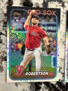 2024 TOPPS ALL STAR GAME ROOKIE FOIL STAMPED ASG CARD RED SOX NICK ROBERTSON #13 - Picture 1 of 1