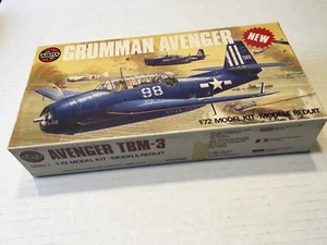 Vintage Airfix Grumman Avenger 1/72 Scale Model Airplane Kit . - Picture 1 of 6