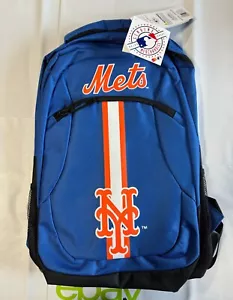 NEW York NY Mets Logo Action BackPack School Bag Back pack Gym Travel Book NEW - Picture 1 of 1