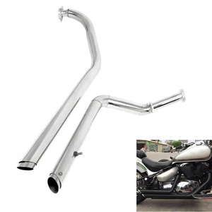 Exhaust Pipes Slash System For Suzuki Boulevard M50 C50 C/T VL800 Volusia 800 - Picture 1 of 8