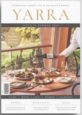 Yarra Valley & Ranges Magazine Issue #56 Summer 2023/ CELEBRATING 14 YEARS - Image 1 of 3