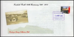 NUEVA ZELANDA 2010 HAVELOCK NORTH 150 ANIVERSARIO CAL FDC (ID:71/828/121) - Imagen 1 de 1