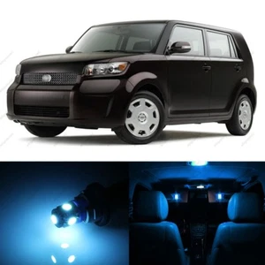 Paquete de 8 luces interiores LED AZUL HIELO para Scion xB 2008-2015 + HERRAMIENTA DE PALANCA - Imagen 1 de 7