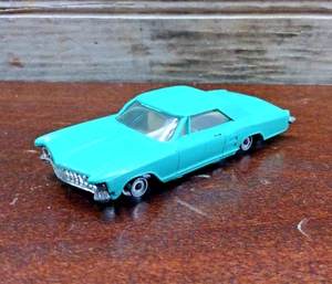 Vtg 1960's Original Aurora Cigar Box Riviera Car Coupe 6109 Turquoise - Picture 1 of 8