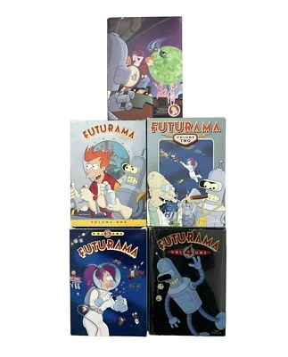 Futurama TV Series DVD Sets Vol. 1-4 (Volume Season 1, 2, 3, 4) / complete - Image 1 of 2