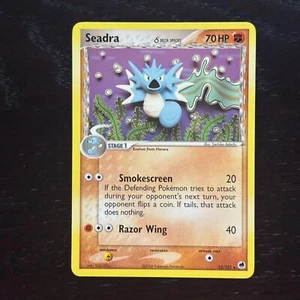 Seadra 22/101 Pokemon Dragon Frontiers EX Regular Rare Card LP - Picture 1 of 2