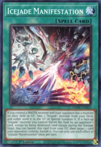 x3 Icejade Manifestation - PHHY-EN053 - Common - 1st Edition Yu-Gi-Oh! M/NM - Picture 1 of 1