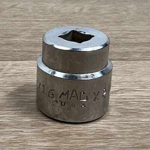 MAC Tools 3/8” Drive 13/16” Socket 6 Point Hand Tool Chrome Garage Mechanic - Picture 1 of 8