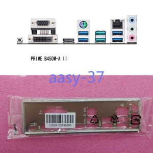 I/O Shield Backplate für Asus Prime B450M-A ii Hauptplatine E/A - Bild 1 von 4