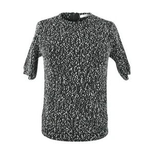 Chloe Top marine mit weißer Noppenstruktur Sleek 'n Chic S neuwertig - Bild 1 von 7