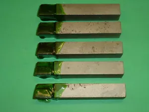 NOS! (5) VR/WESSON AR-10, 2A5 TOOL BITS, CARBIDE TIPPED, 5/8" x 5/8" x 4" - Picture 1 of 3