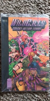 WildC.A.T.S Compendium (Wildcats) TPB Imagen Tapa blanda 1993 Jim Lee todavía sellado Foto 1 de 3