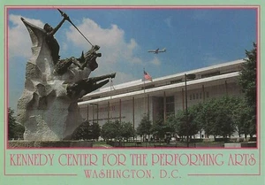 Postal Washington DC John F. Kennedy Center for the Performing Arts Sin usar sin usar - Imagen 1 de 1