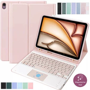 Smart Case With Touchpad Keyboard For iPad 7/8/9/10th Gen Air 4 5 6th Pro 11'' - Picture 1 of 52