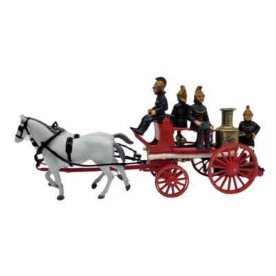 Models of Yesteryear YS46 1/43 Greenwich 1880 Merryweather Fire Engine Diecast  - Image 1 of 4