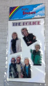 Vintage 1980's The Police Puffy Stickers Sealed - Picture 1 of 1