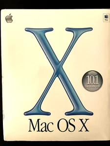 Apple Mac OS X Version 10.1 Instant Up To Date Upgrade CD M8621LL/A SEALED NEW - Afbeelding 1 van 3