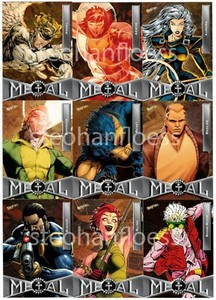 2020 2021 Upper Deck Marvel X-Men Metal Universe Gold You Pick Finish Your Set