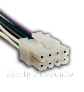 New 8 Pin AUTO STEREO WIRE HARNESS PLUG for ALPINE MRP-F240 / MRP-F256 - Picture 1 of 2
