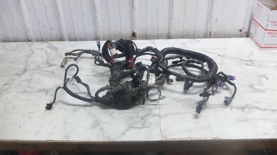 14 Harley Davidson FXDL Dyna Low Rider Wire Wiring Harness Loom - Image 1 of 4