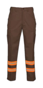 NEW Reflective Cargo Pocket Safety Hi Vis Work Pants Industrial Uniform Towing - Picture 1 of 8