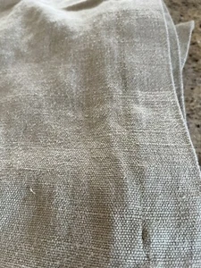 Pottery Barn Hemp table runner 16 X 108 natural color  New wo tag tiny mark - Picture 1 of 3