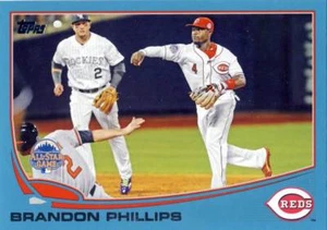 (73) 2013 Topps Update Brandon Phillips Walmart Blue All-Star Reds #US12 LOTE - Imagen 1 de 1