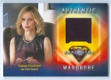 CALISTA FLOCKHART "CAT GRANT WARDROBE CARD M27" SUPERGIRL SEASON 1