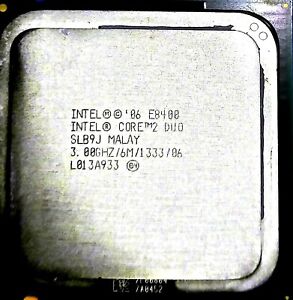 BCR Intel 3.0 GHz Core 2 Duo Processor E8400