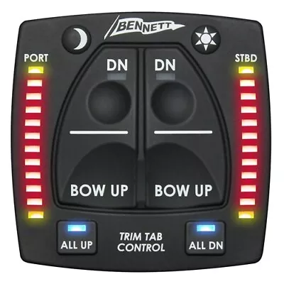 Bennett Marine Obi9000-E Control With Indicator Lights For Bolt Electric Trim Ta - Image 1 of 4