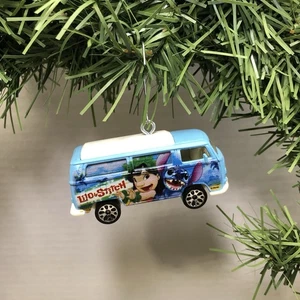2007  MATCHBOX  VOLKSWAGEN T2 BUS  LILO & STITCH Custom Christmas Ornament - Picture 1 of 5