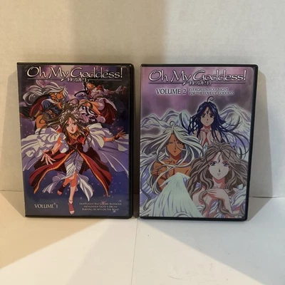 Oh My Goddess! 2001 Volume 1 and Volume 2 DVD Set Region 1 2 4 Anime - VG - Image 1 of 4