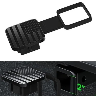 On And Off Road 2" Receiver Hitch Cover Mud Protection Premium Materials - Image 1 of 4
