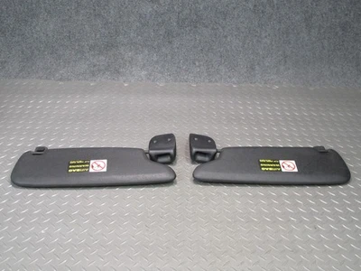 1997-1999 PORSCHE BOXSTER 986 FRONT LEFT & RIGHT SUN VISOR SHADE SET OF 2 - Image 1 of 4