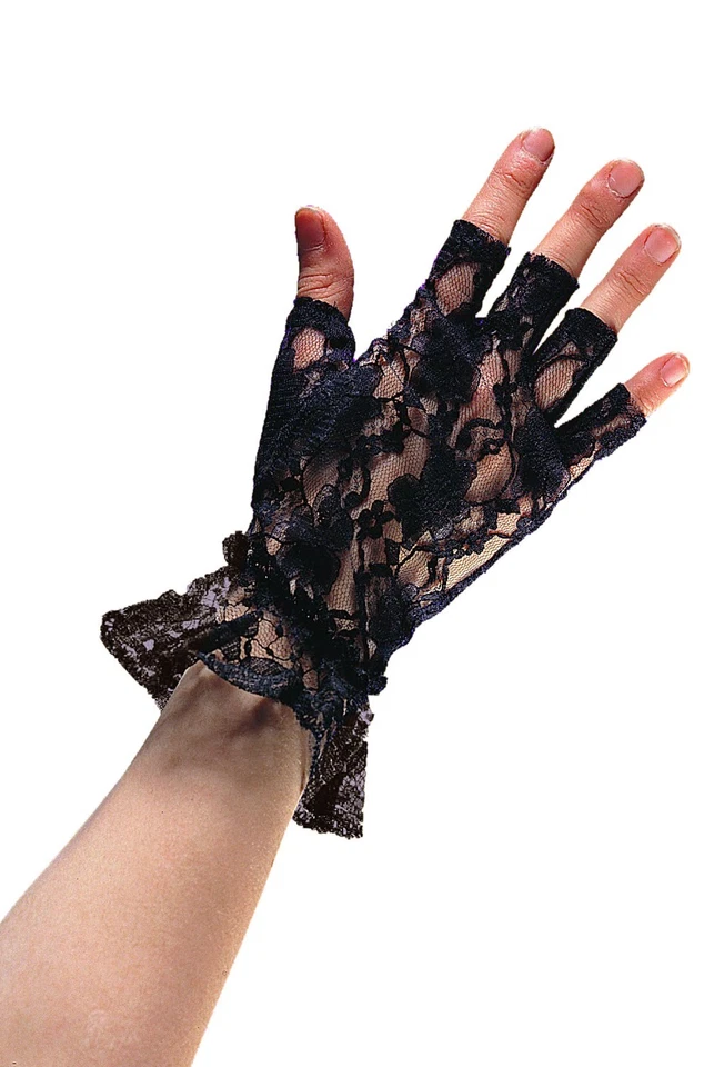 Brand New Victorian Southern Belle Gone with the Wind Fingerless Lace Gloves - Image 1 of 1