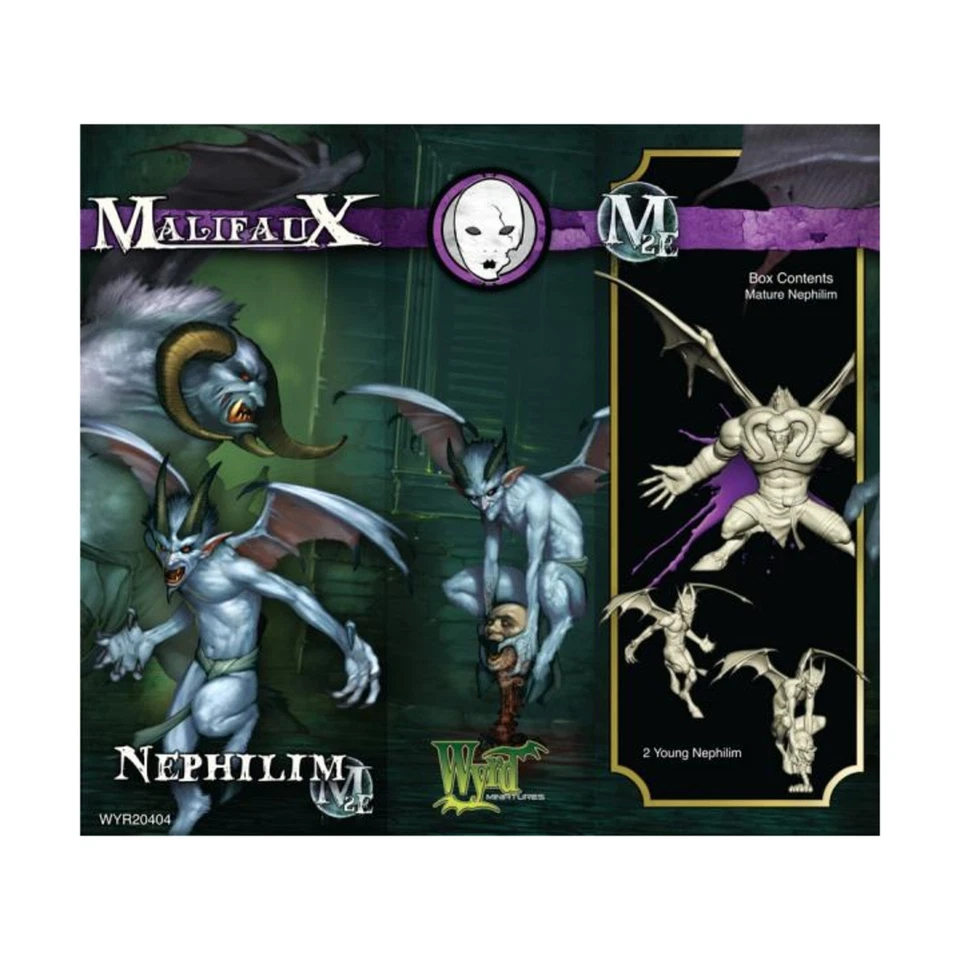 Wyrd Malifaux 2e Neverborn 32 mm Nephelim en muy buen estado+/casi nuevo Foto 1 de 1