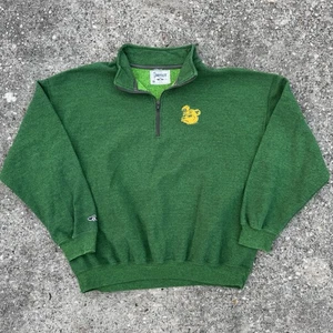 Baylor University Barefoot Size XL Sweater 1/4 Zip Sailor Bear Logo NCAA Sports - Picture 1 of 5