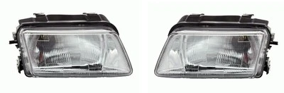 AUDI A4 B5 1995 - 1999 Front Headlight PAIR ( Left + Right ) VALEO TYPE - Image 1 of 3