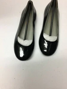 Pazitos Kids Girls Slip On Europe 28 USA 11 Black Patent Leather A257ss - Picture 1 of 7