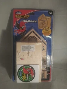 Build And Grow Birdhouse House Bird Boys Girls Ages 5+ Lowes - Picture 1 of 2